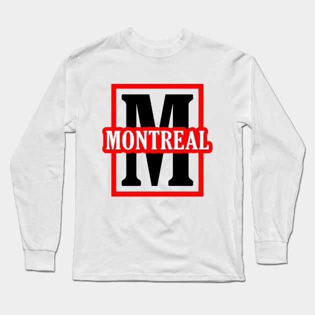 Montreal Long Sleeve T-Shirt by colorsplash